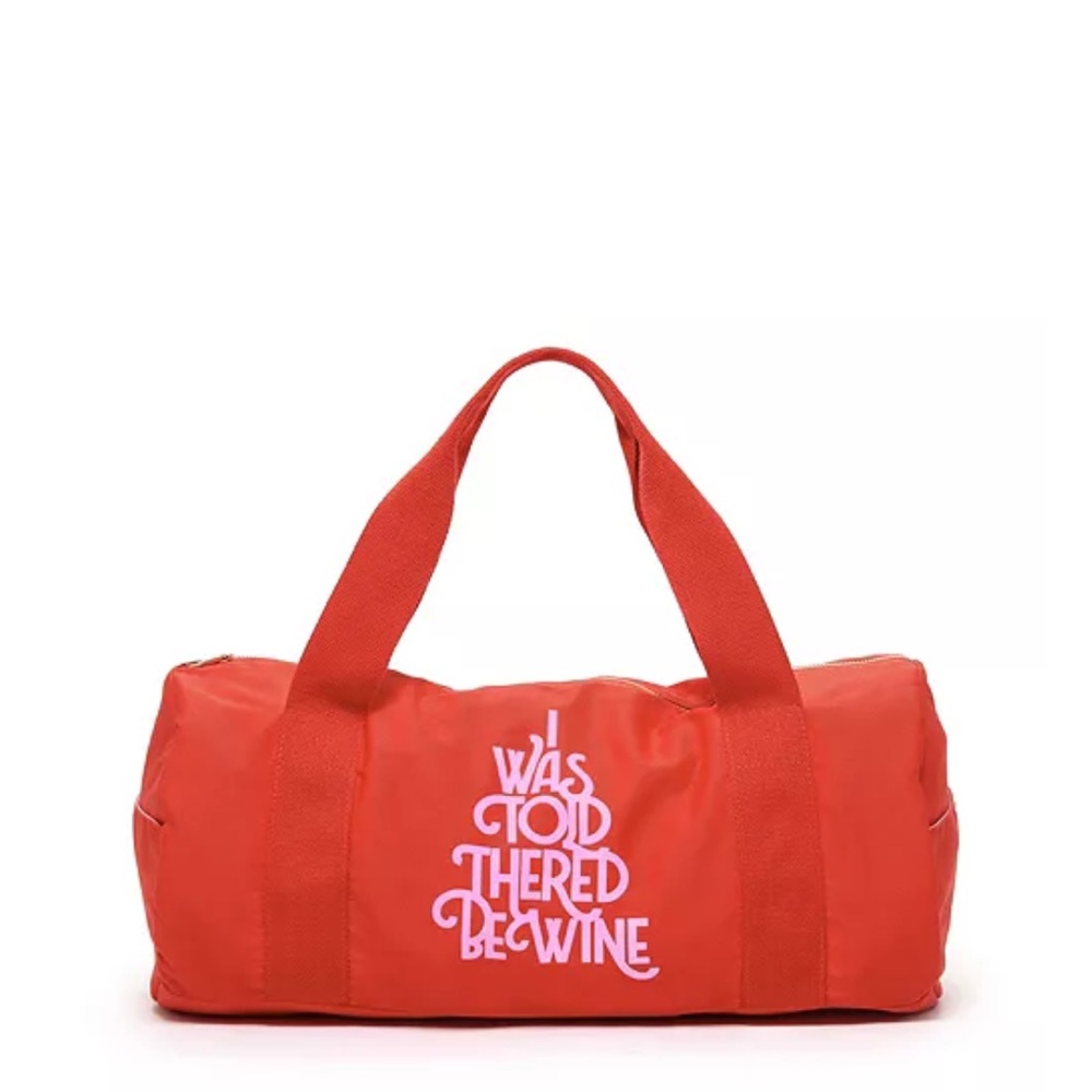 Ban.do Red Duffel Bag